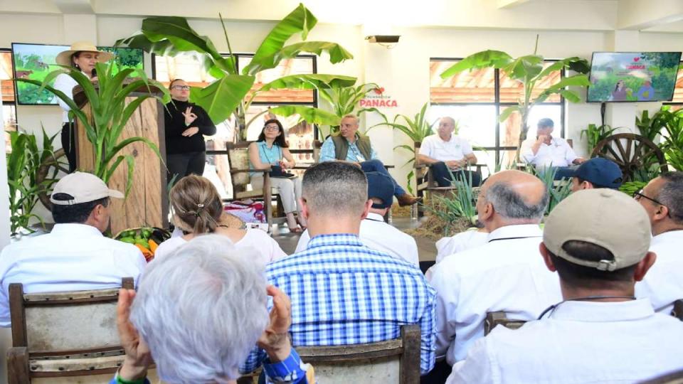 Presentación del Diplomado en Autogestión Alimentaria de Panaca y el SENA. Foto: Cortesía