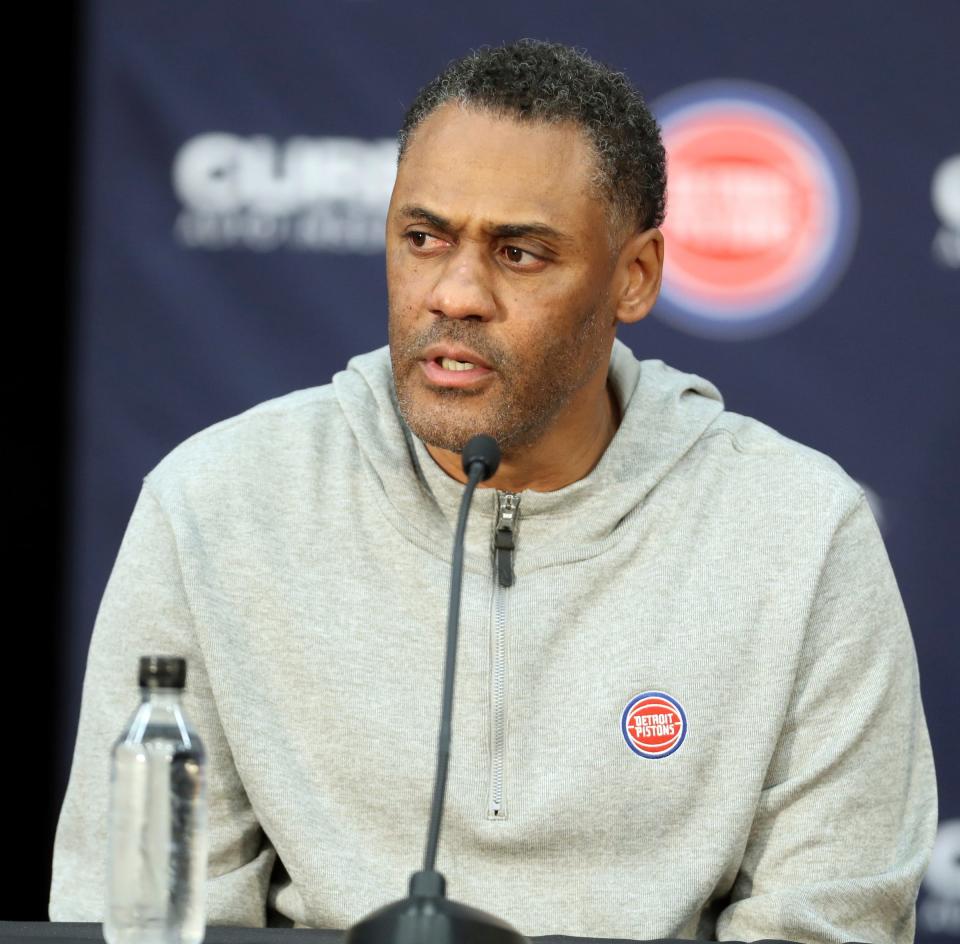 Pistons GM Troy Weaver is in his fourth season with few wins to show for his work.