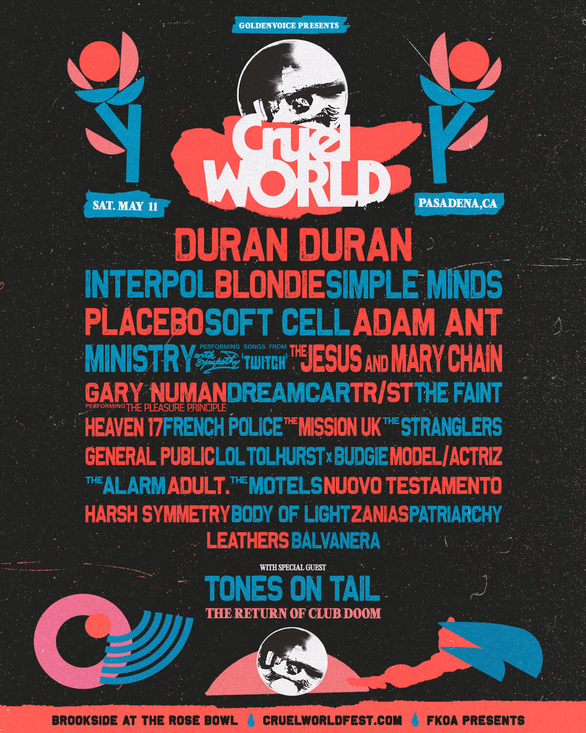 Siouxsie Sioux, Iggy Pop Sets At Cruel World Fest Rescheduled After Severe Weather