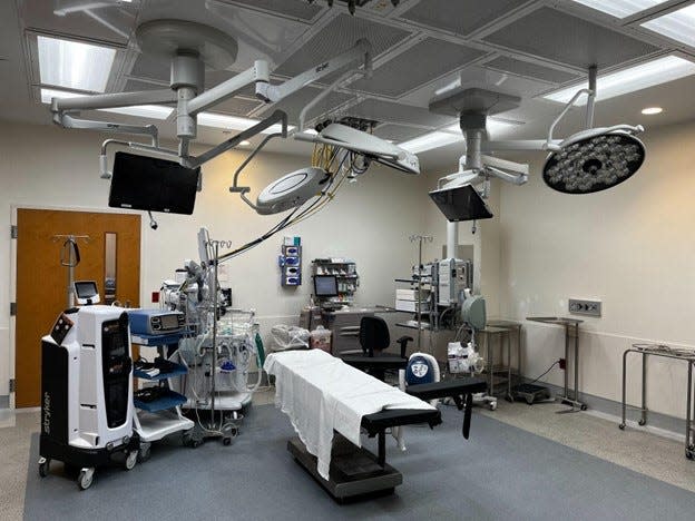 The operating room in Ascension St. Vincent’s Orthopedic Hospital in Evansville, Indiana, is set up ahead of patients' arrival. According to a 2023 study by professors Benjamin Chartock, Kosali Simon and Christopher Whaley published in the “JAMA Health Forum,” significant price variation for both diagnostic and surgical procedures across the state of Indiana might be the result of consolidation through anti-competitive entity mergers.