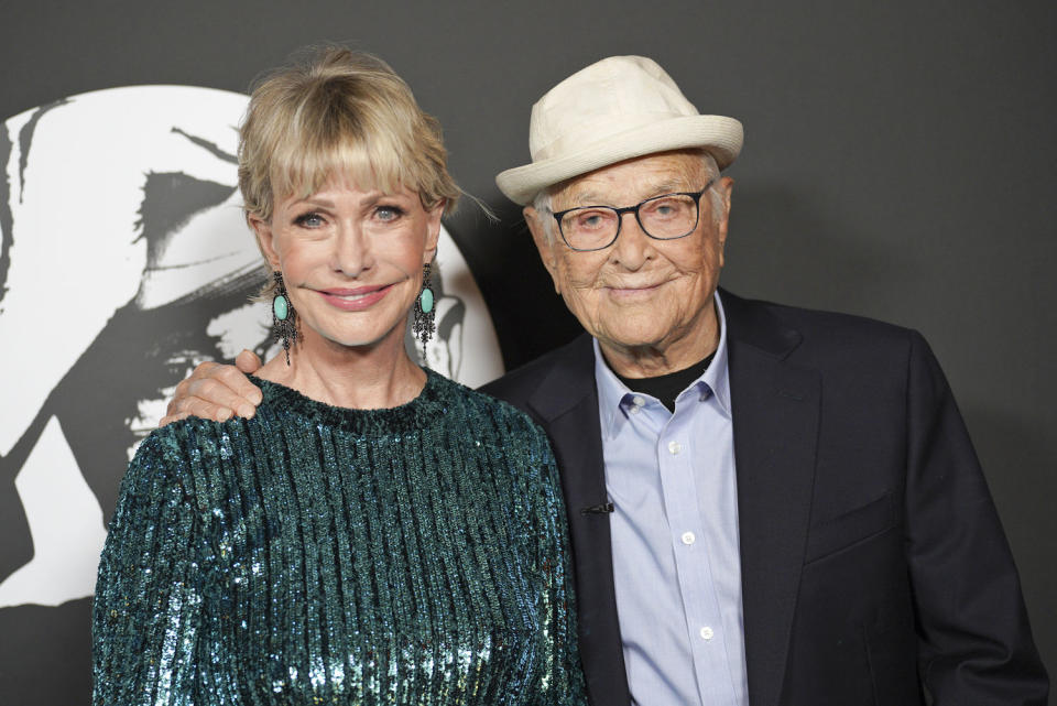 Norman Lear and Lyn Lear during ABC's 