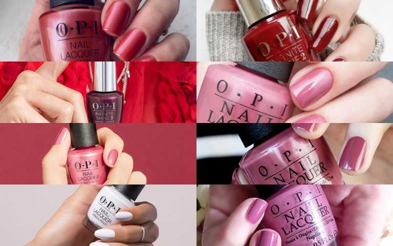 OPI X迷客夏 特調鮮乳莓果色（＊指甲油(黑色瓶蓋) 15ml /480元/ 類光繚指甲油(銀色瓶蓋) 15ml /680元）（圖／品牌提供）