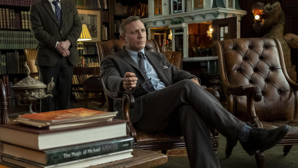 Daniel Craig as detective Benoit Blanc in thriller 'Knives Out'. (Credit: Lionsgate)