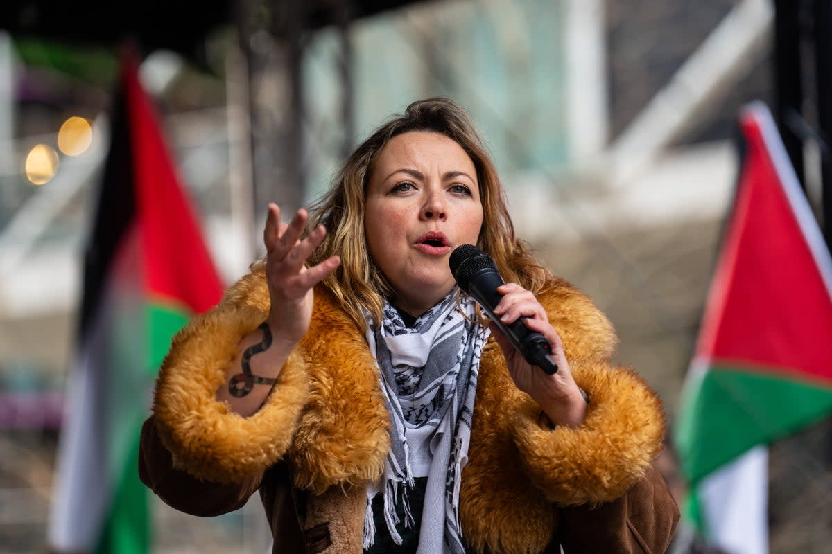 Charlotte Church previously spoke at a pro-Palestine rally in London (Getty Images)