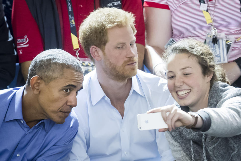 Indeed, he’s not the only member of the royal family to have expressed their distaste for smartphones. In 2015, Prince Harry was in Australia to join the Australian Defence Force for a month when he told a fan in Canberra that he ‘hates selfies’. Photo: Getty Images