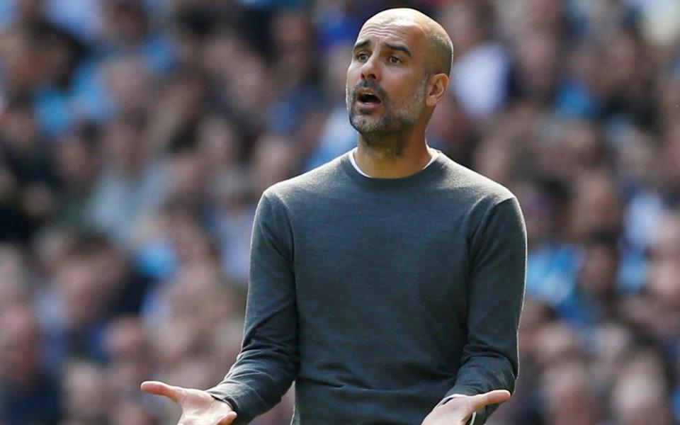 Pep Guardiola produced statistics to support his point - Action Images via Reuters