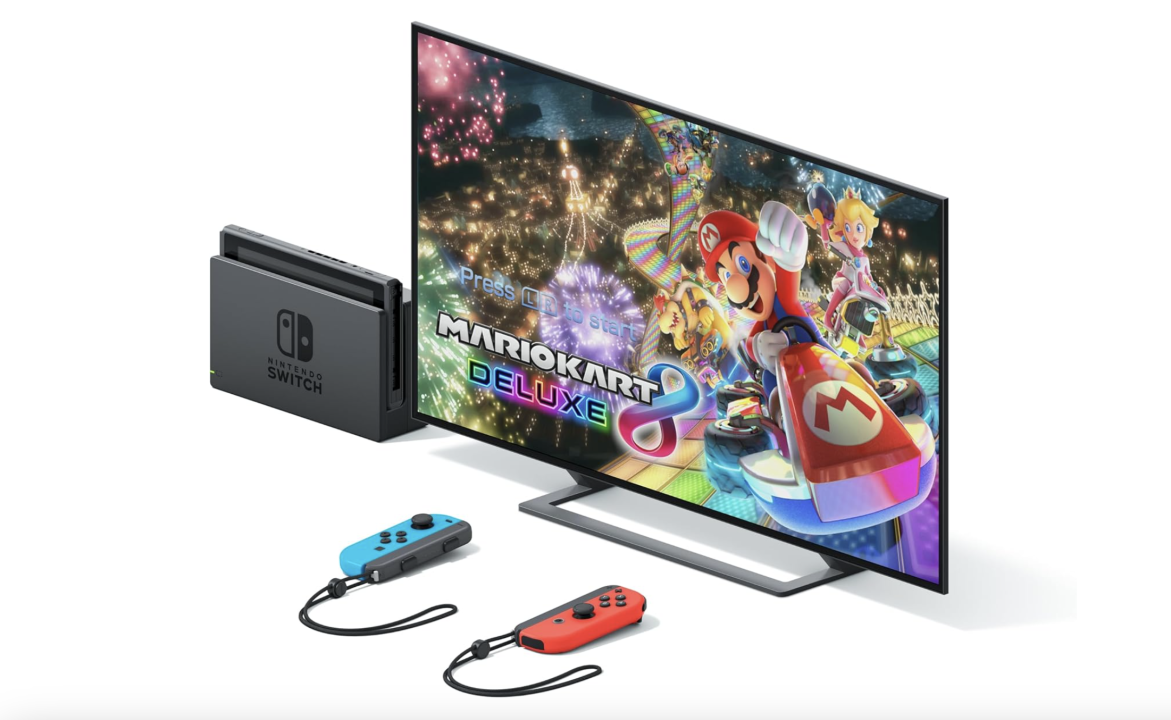 Nintendo Switch: Mario Kart 8 Deluxe Bundle (Photo via Amazon)