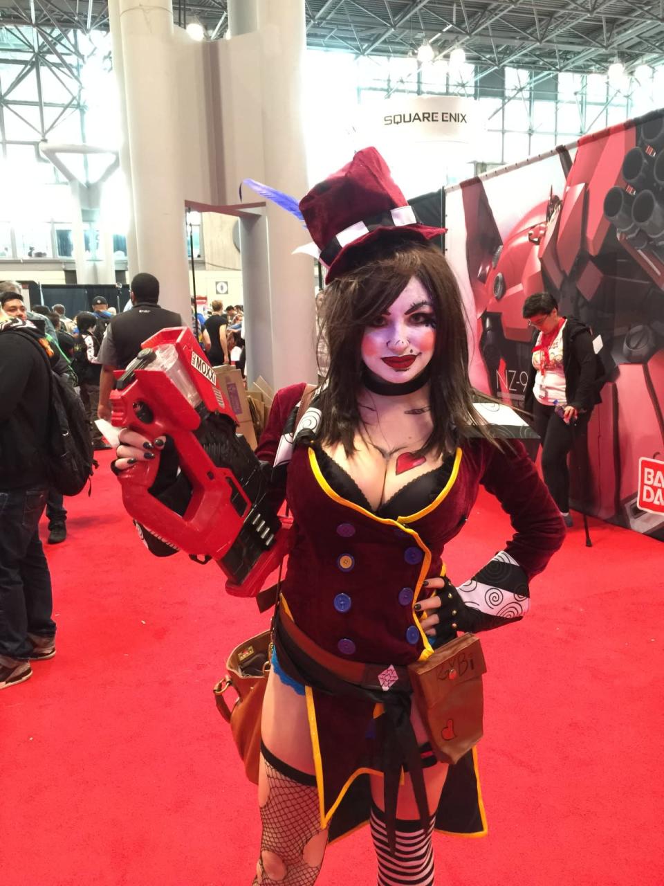 Jenna as Mad Moxxi from the Borderlands 2 video game