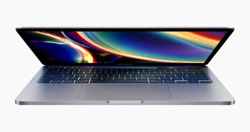 13吋MacBook Pro採用時尚的鋁金屬一體式機身設計，備有太空灰色與銀色，重量僅1.4公斤，便於攜帶。（圖／Apple提供）