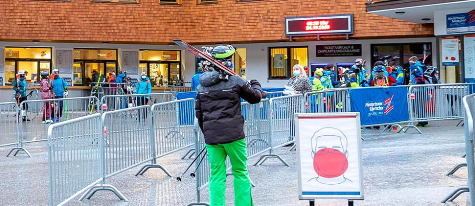 L'Autriche ne veut pas fermer ses stations de sports d'hiver, malgré le Covid.
