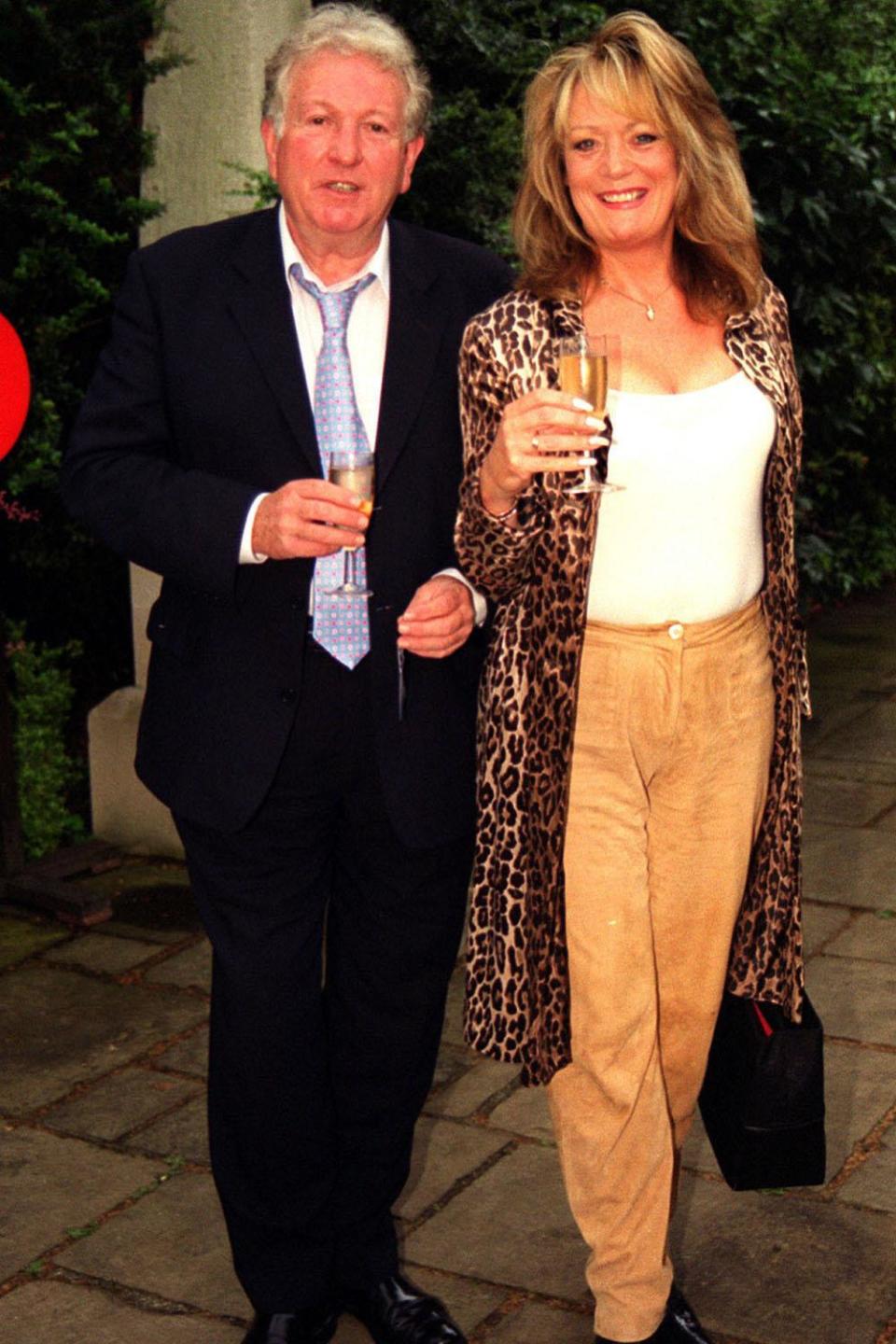 Keith Barron and Sherrie Hewson. Copyright [PA]