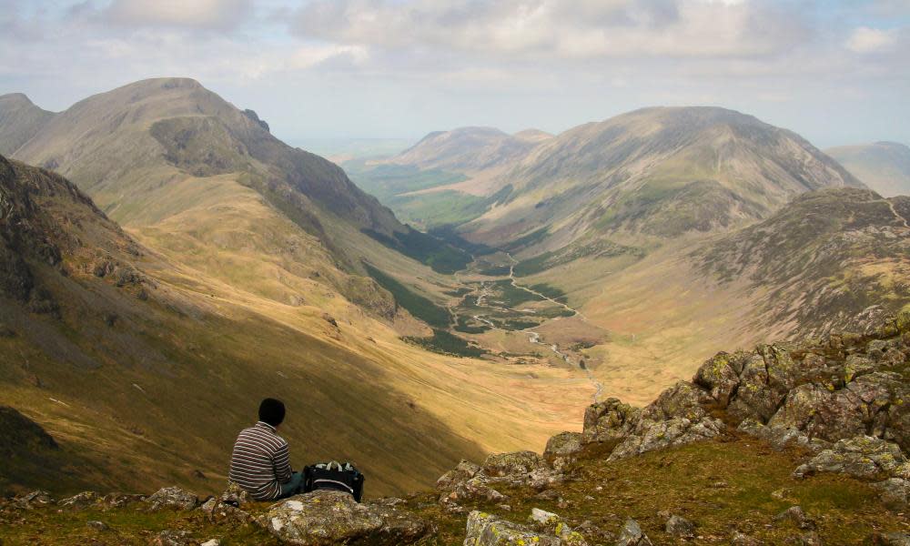 A view of the Lake District