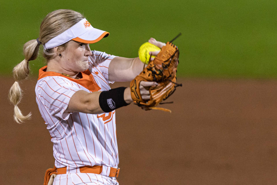 Oklahoma State pitcher Kelly Maxwell is likely to get the start in the circle when the seventh-seeded Cowgirls take on unseeded Arizona in the first round of the Women's College World Series at 8:30 p.m. Thursday at USA Softball Hall of Fame Stadium.