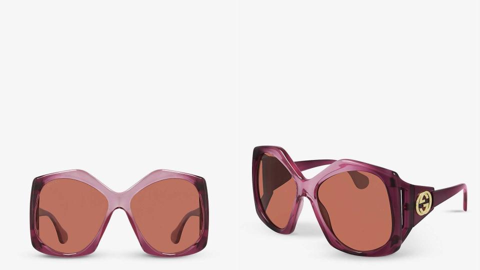 Gucci太陽眼鏡減價低至52折！夏天必備「瘦面」眼鏡$1,542入手經典雙G款