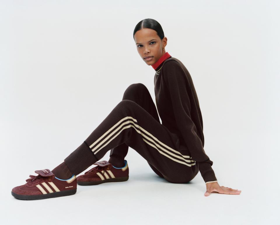 A look from the fall collection by Adidas with Wales Bonner. Courtesy/Adidas