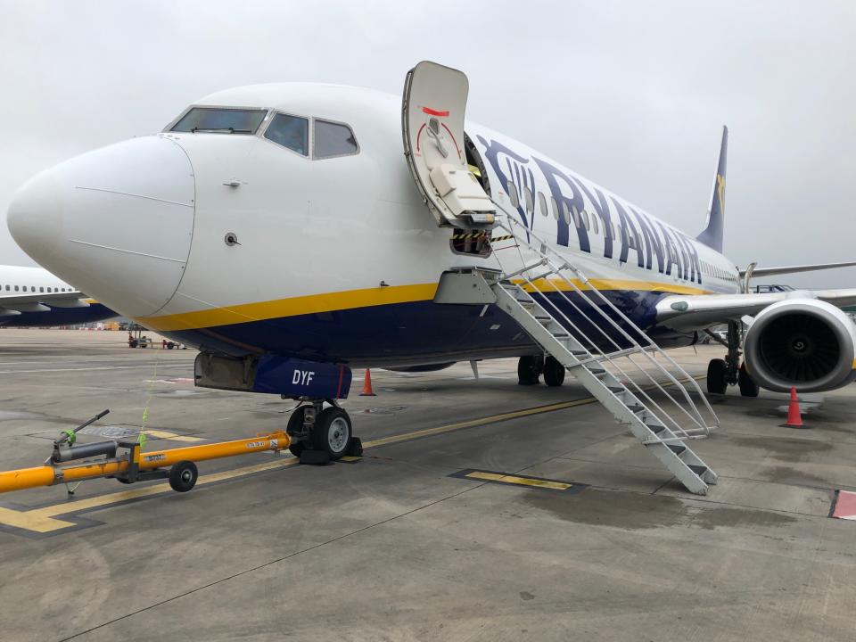First flight: Ryanair’s 7am departure from Stansted to Faro (Simon Calder)