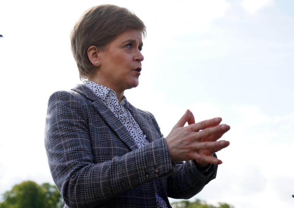 First Minister Nicola Sturgeon said the problems at Westminster ‘run much deeper than one individual’ (PA) (PA Wire)