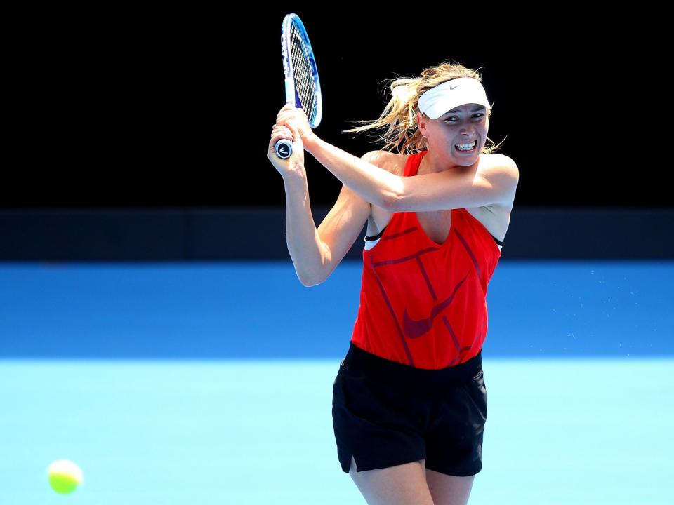 Sharapova's impending return to the Tour has proven controversial: Getty