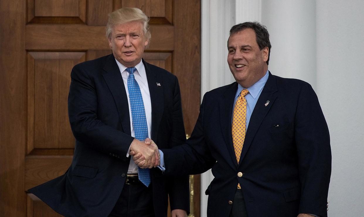 President Trump has tasked New Jersey Governor Chris Christie with tackling ways to combat the US' opioid epidemic: Drew Angerer/Getty