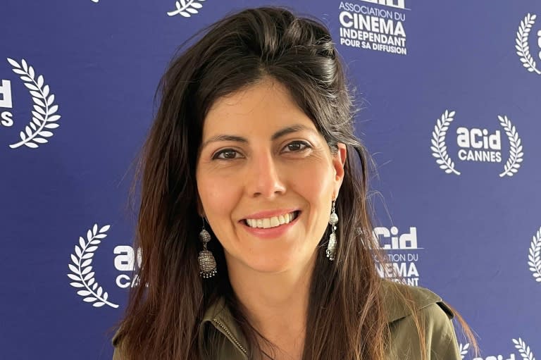 La cineasta colombiana Camila Beltrán, en el Festival de Cannes, el 16 de mayo de 2024 (Jordi ZAMORA)