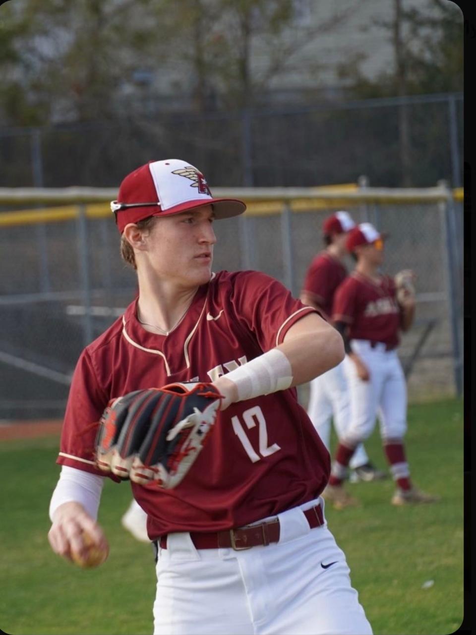 Ashley's Quinn Bentley moved from Michigan last fall after committing to play baseball at N.C. State.