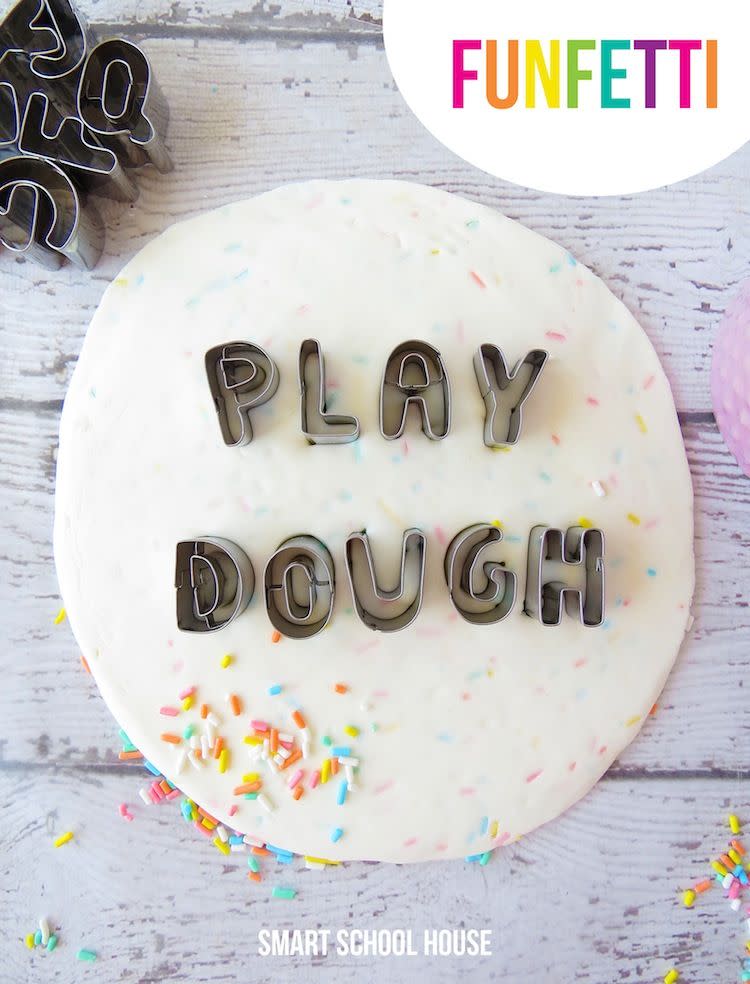DIY Funfetti Play Dough