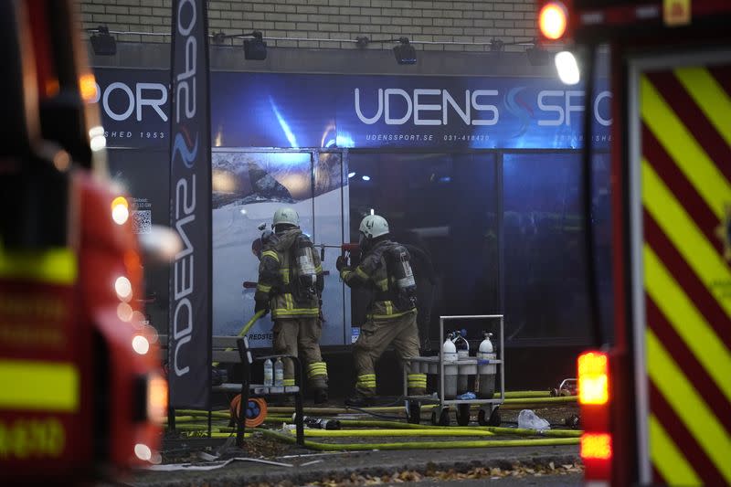 Explosion hits building in Sweden's Gothenburg