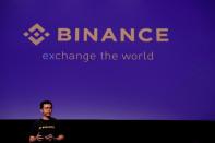 FILE PHOTO: Changpeng Zhao, CEO of Binance, speaks at the Delta Summit, Malta's official Blockchain and Digital Innovation event promoting cryptocurrency, in St Julian's