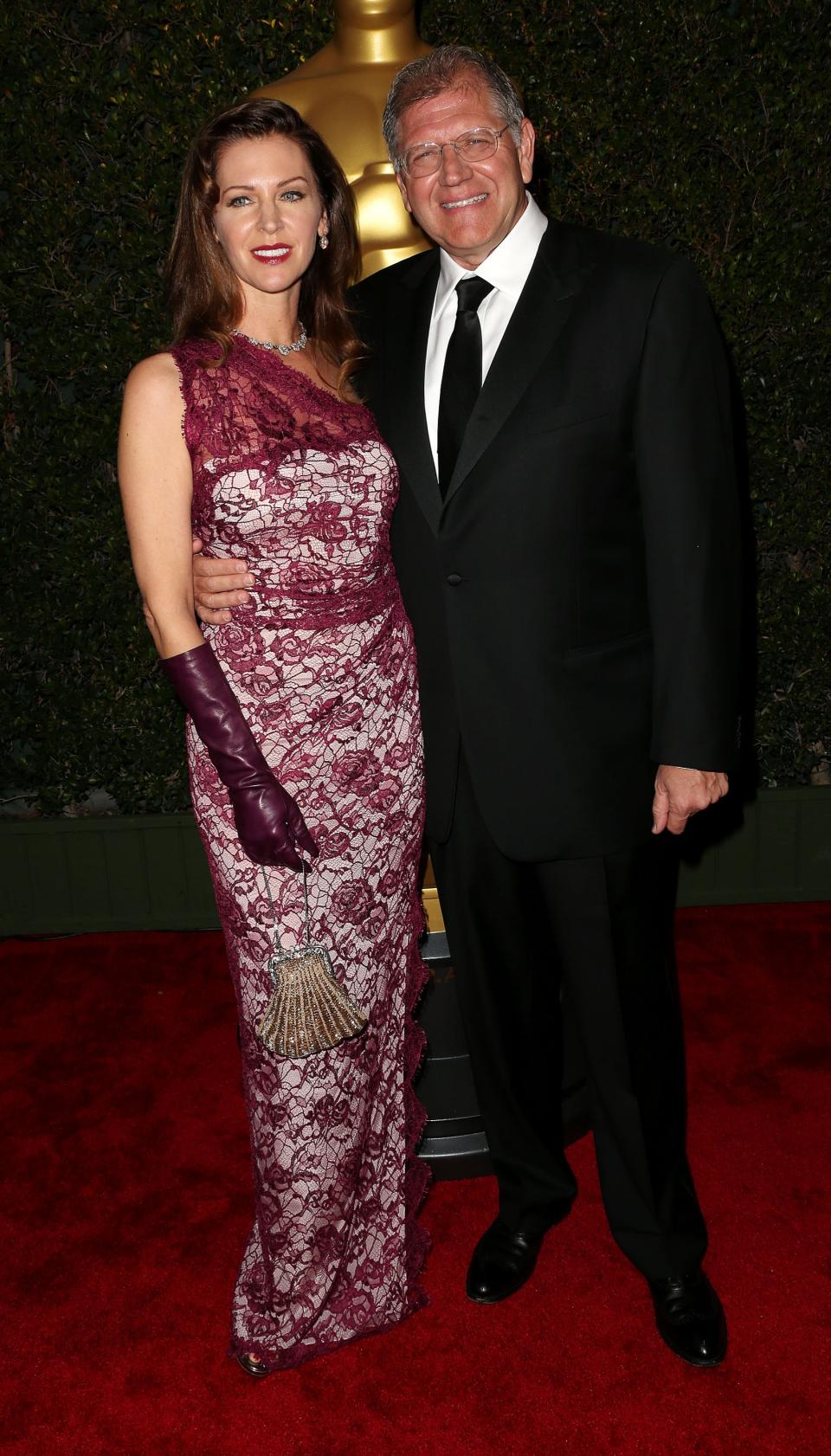 HOLLYWOOD, CA - DECEMBER 01: Writer/director/producer Robert Zemeckis (R) and his wife attend the Academy Of Motion Picture Arts And Sciences' 4th Annual Governors Awards at Hollywood and Highland on December 1, 2012 in Hollywood, California. (Photo by Frederick M. Brown/Getty Images)