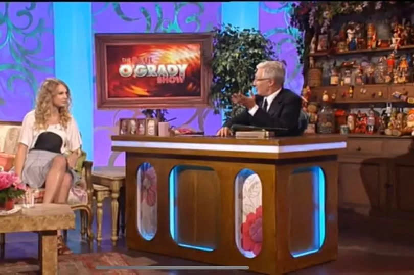 Taylor Swift, then 19, appearing on the Paul O'Grady show in 2009