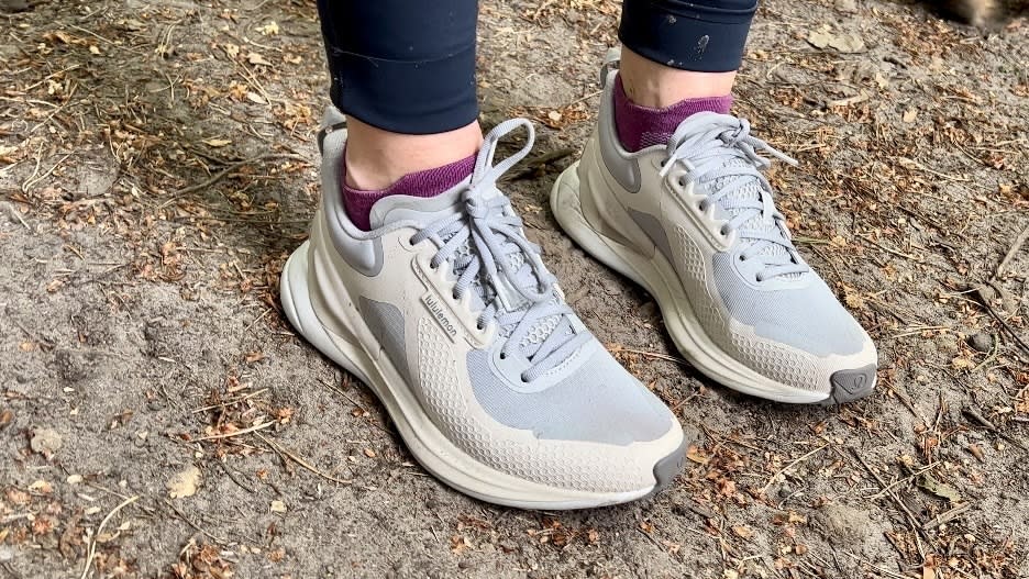  a photo of the lululemon blissfeel trail running shoes 