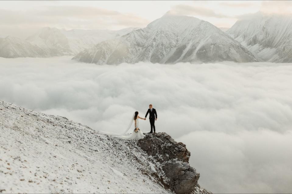 Image by Andrew Pavlidis of Willow and Wolf taken in Banff, Alberta, Canada