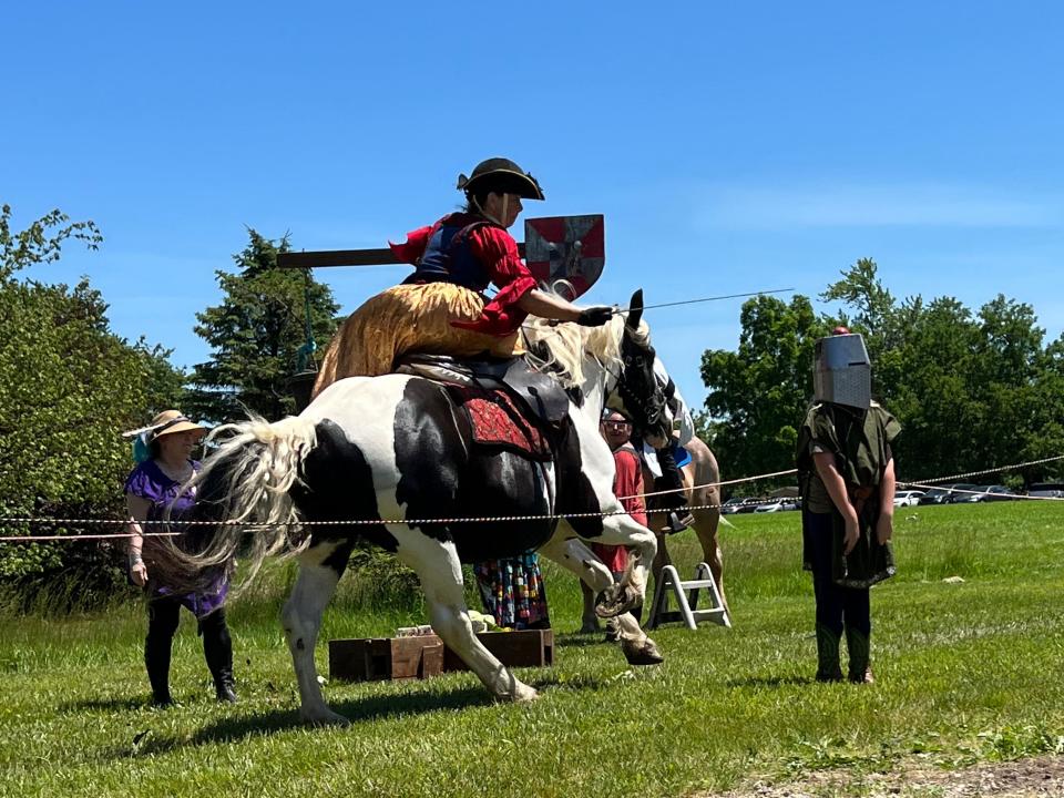The Delaware County District Library (DCDL) will present its annual Medieval Faire, with jousting games, traditional craftsmen, musical performances and more, at the Ostrander Branch Library on Saturday.