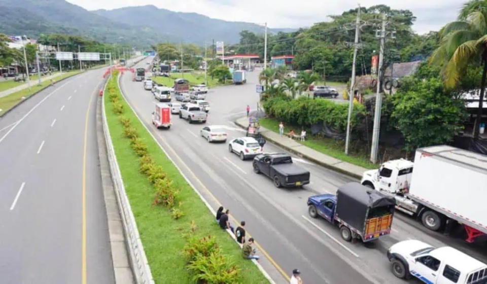 Vía en Villavicencio, Meta