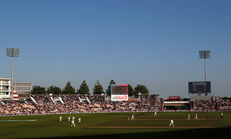 Cricket - England v India - Fourth Test - Ageas Bowl, West End, Britain - September 1, 2018 General view during the match Action Images via Reuters/Paul Childs