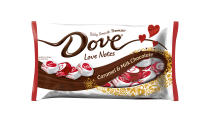 <p>Smooth caramel and milk chocolate help you spell out a sweet message for your loved one. <strong><em>$3.50;<a rel="nofollow noopener" href="https://goto.target.com/c/249354/81938/2092?subId1=POFOODVDayTreatsMM&u=https%3A%2F%2Fwww.target.com%2Fp%2Fdove-valentine-s-love-notes-caramel-milk-chocolate-8-87oz%2F-%2FA-52719658" target="_blank" data-ylk="slk:target.com;elm:context_link;itc:0;sec:content-canvas" class="link "> target.com</a></em></strong></p>