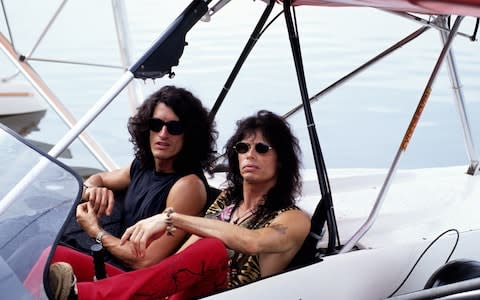 Steve Tyler and Joe Perry - Credit: &nbsp;Andre Csillag/REX/Shutterstock