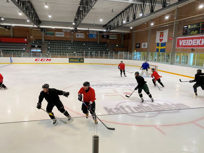 Ice hockey during the coronavirus disease (COVID-19) pandemic, in Gothenburg