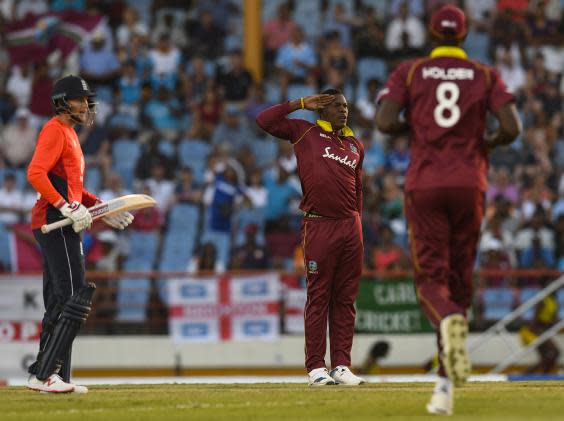 Joe Root was out for a duck (AFP/Getty)