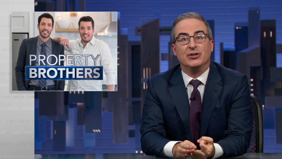 John Oliver hosts 'Last Week Tonight'