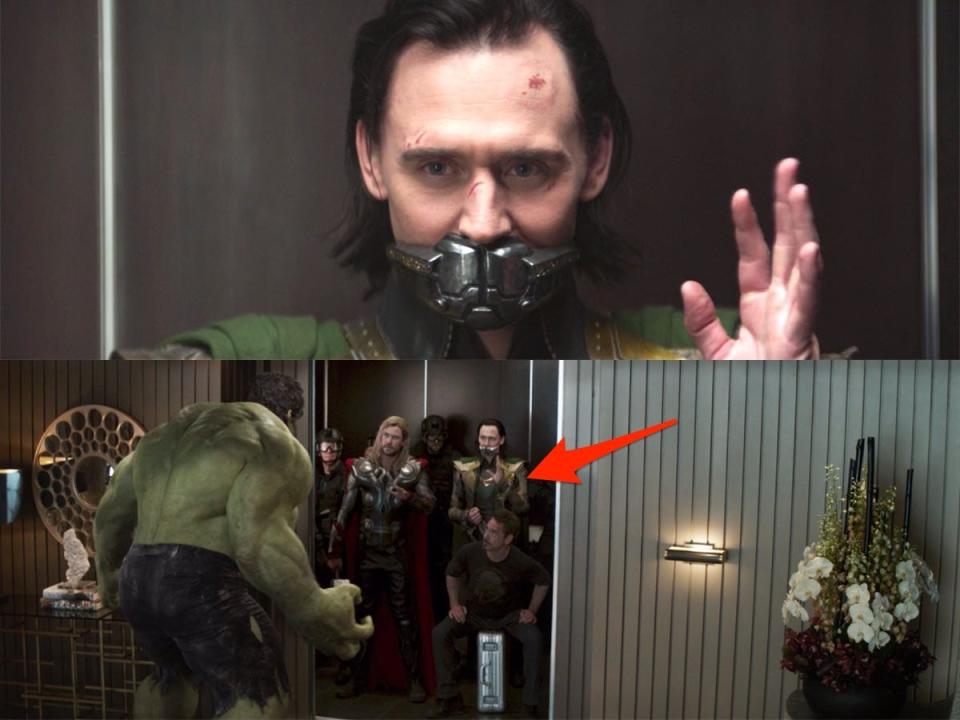 loki 101 endgame elevator scene