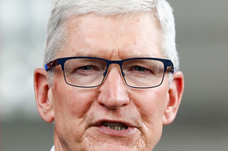 Apple CEO Tim Cook in Jakarta