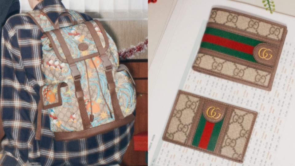 GUCCI就連滿版logo都散發超強魅力。（圖／翻攝自GUCCI）