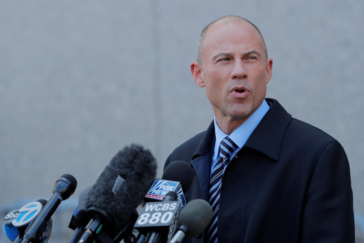 Stormy Daniels' attorney Michael Avenatti said, &ldquo;I&rsquo;m exploring a run for the presidency of the United States, and I wanted to come to Iowa and listen to people and learn about some issues that are facing the citizens of Iowa and do my homework."&nbsp; (Photo: Lucas Jackson / Reuters)