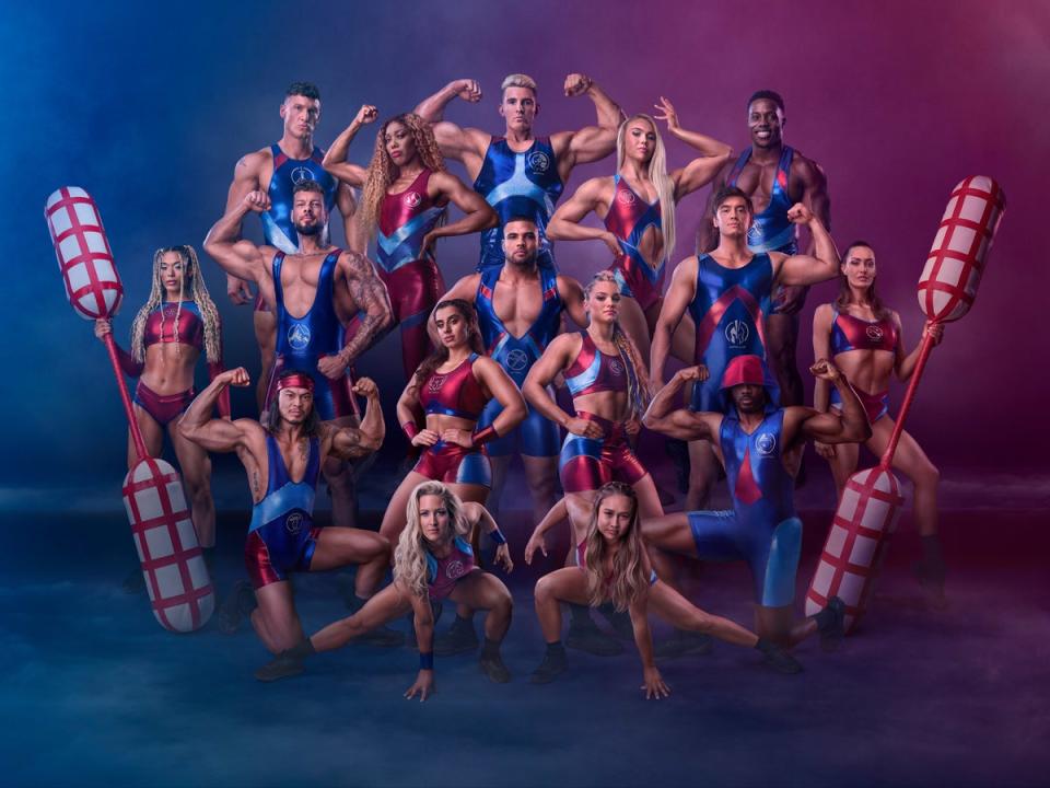 The cast of ‘Gladiators’ 2024 (Nick Eagle / BBC / Hungry Bear)