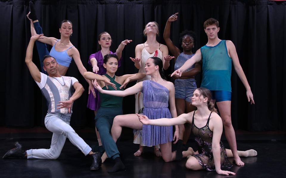 “Falling into Dance” will be staged at 7:30 p.m. Nov. 16, 17 and 18 and 2:30 p.m. Nov. 19 in the Happy State Bank Studio Theatre inside the Sybil B. Harrington Fine Arts Complex.