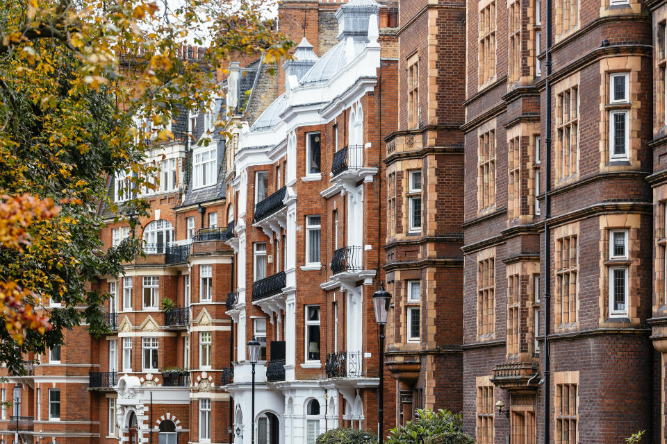 The UK housing market recorded £149bn worth of property sales in the first 15 weeks of 2021, almost double the value of homes sold in the same period in 2020 and 2019. Photo: Getty Images