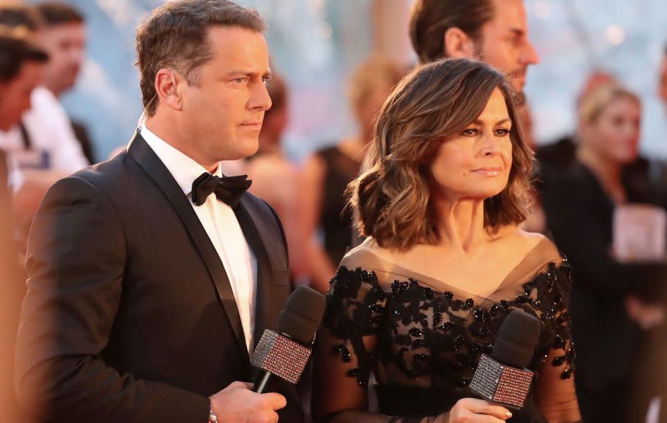 After a decade on Nine's Today, Lisa is leaving for rival network Channel Ten. She is pictured here with her co-host Karl Stefanovic at the 2017 Logie Awards. Source: Getty