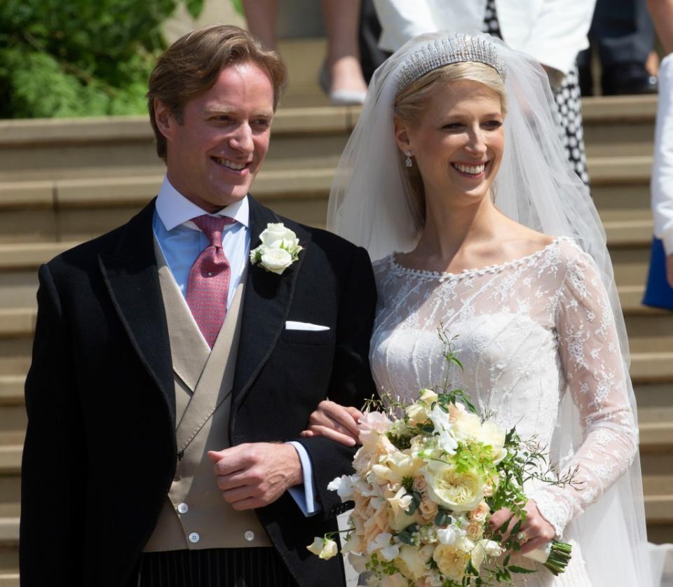 Lady Gabriella and Thomas Kingston married in May 2019. TheImageDirect.com