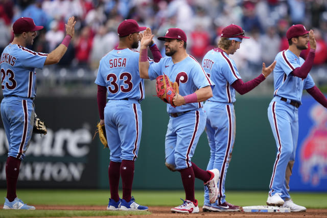 One run enough to get Phillies back to .500 as they prepare to hit